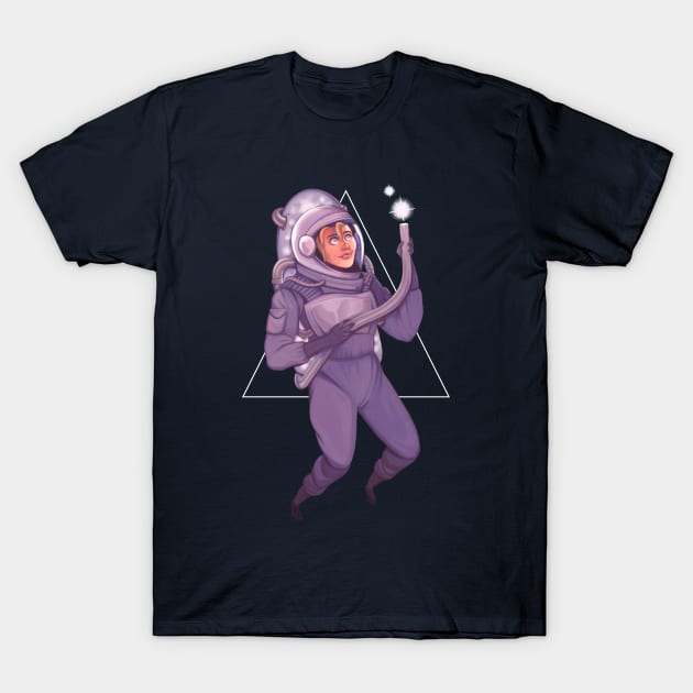Cosmonaut T-Shirt by Blanquiurris